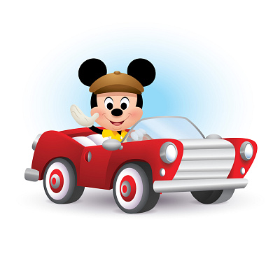 Things That Go adobe illustrator children book illustration cute disney illustraion illustrator mickeymouse vector