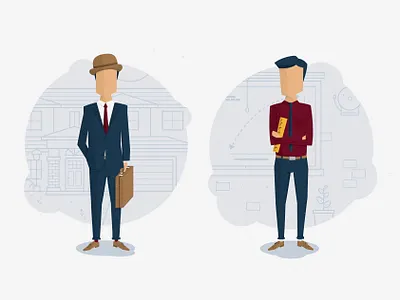 Rebirth of the Salesman design education human illustration people salesman vector art