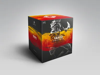 Nightbringer Yasuo Packaging 011 art box consumer products design dieline in house league of legends nightbringer packaging riotgames special edition statue unlocked
