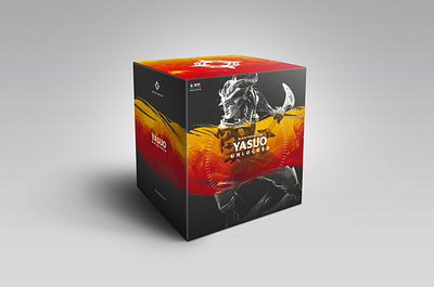 Nightbringer Yasuo Packaging 011 art box consumer products design dieline in house league of legends nightbringer packaging riotgames special edition statue unlocked