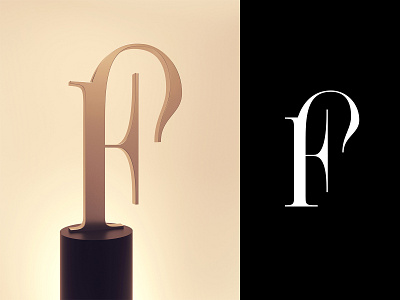 Letter F 3d lettering 3d type 3d typography cinema 4d custom lettering custom type custom typography design fancy fancy lettering graphic design handlettering lettering lettering artist logo process serif type type design vector