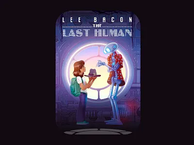 The Last Human girl illustration robot
