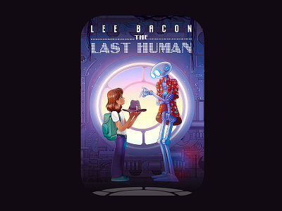 The Last Human girl illustration robot