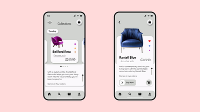 furniture app design concept app design first post furniture app ui ui design