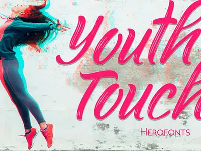 Youth Touch beautiful typographic harmony font font family free font free fonts freebie freebies typeface typefaces typogaphy typography