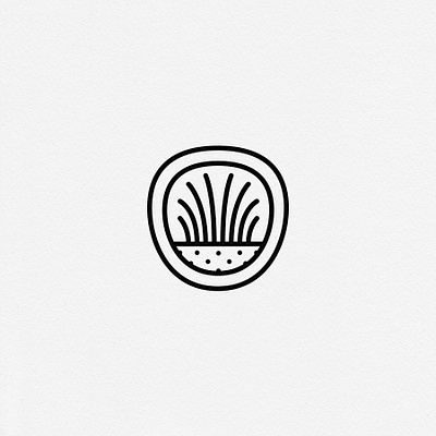 Organic Icon brand branding icon logo monogram organic