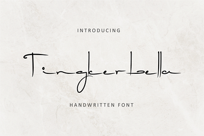 Tingkerbella - Free Handwitten Script Font design font free font free fonts freebie freebies typeface typefaces typogaphy typography