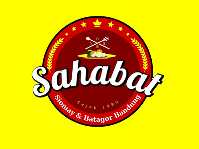 Logo Sahabat brand business company design graphics letter logo