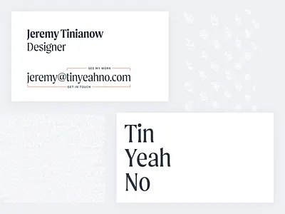 Personal Business Card branding business card design print typography visual identity