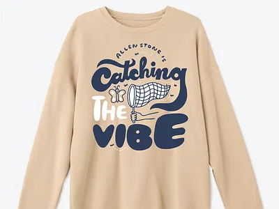 Allen Stone Merch - Catching the Vibe allen stone merch musician song lyrics tshirt