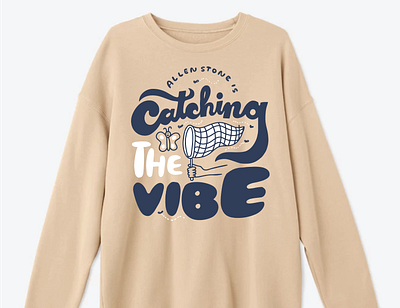 Allen Stone Merch - Catching the Vibe allen stone merch musician song lyrics tshirt