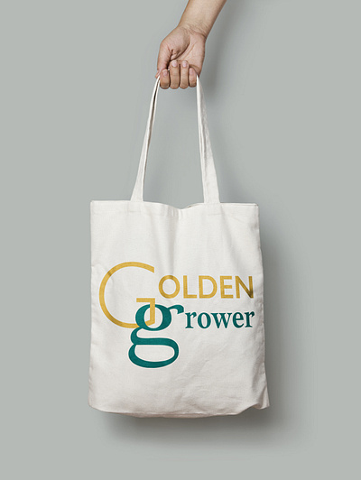 Golden Grower tote bag brand design brand identity branding branding system design gardener gardening gardening brand graphic design logo logotype merch merch design merchandise merchandise design tote tote bag tote design totebag vegetables