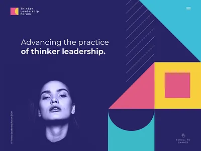 Creative Shapes Website Design angles branding bright colors conference design forum graphics inspiration photography shapes triangles typography ui ux web design webdesign website website design