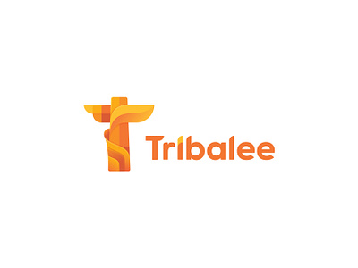 Tribalee Logo Proposal branding design gradient logo symbol