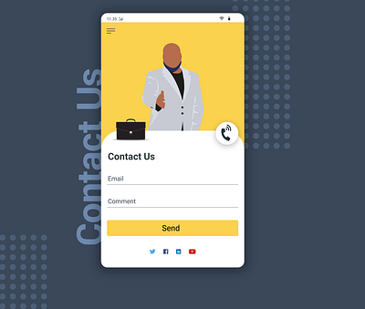 Contact US page #dailyui 28 adobe illustrator adobe photoshop benin bénin contact contact page contact us dailyuichallenge dayliui design design daily figma figmaafrica illustration