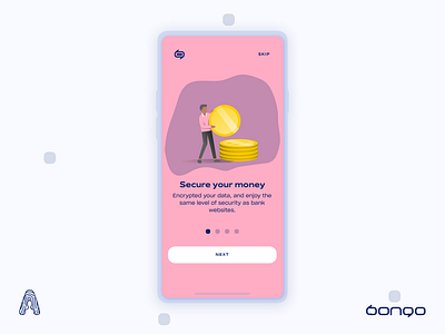 Bongo | FinTech App — Onboarding app banking branding budget cameroon cost design design art finance financial app graphics icons illustration illustrations ios mobile money money transfer onboarding transactions