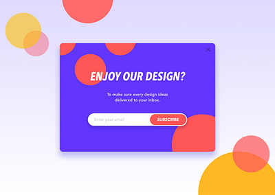 Subscribe dailyui