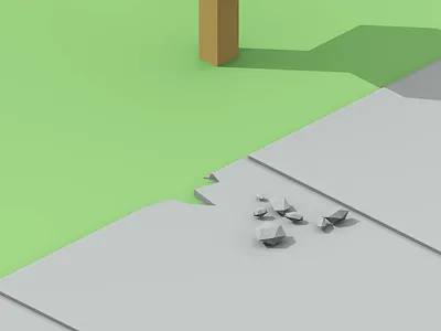 Zonzini Domino 3d animation c4d cinema4d motion design motiongraphics redshift