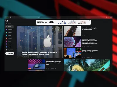 Wccftech Homepage Dark and Light Mode accessibility adobe xd aesthetics dark mode figma gaming stories hardware stories iconography mobile app pakistan prototyping responsive tech news technology news ui design ux design wccf tech wccftech web app web design