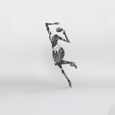 Falling - VR sculpture series 2020 3d 3d art 3d artist 3d modelling 3d models 3d sculpture ballet fashion vr