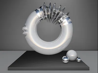 3D abstraction art #1 3d 3dart abstraction cinema4d