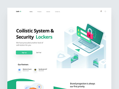 System Security concept howto idea illustration mansoor page screen ui unlikeothers ux webdesign