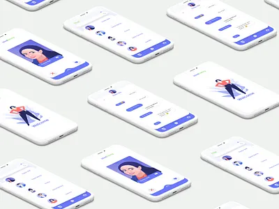 UI Design using Mockup. adobe illustrator app colorful design figma graphic design illustration mockup ui vector