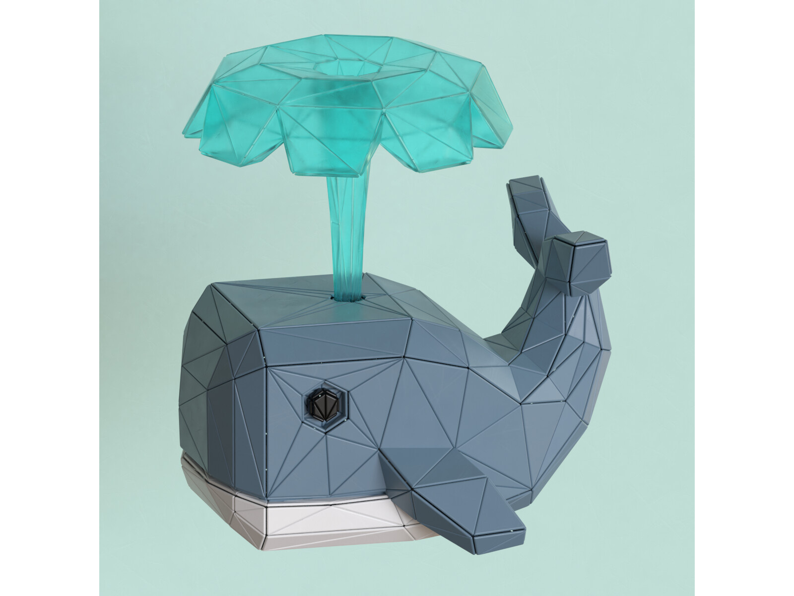 Low Poly Facet 3D illustrations 3d blender icons illustration low poly lowpoly simple