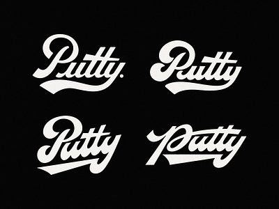 Putty Golf - Wordmarks branding design golf brand lettering logo logo designer logomark logotype sport typography wordmark