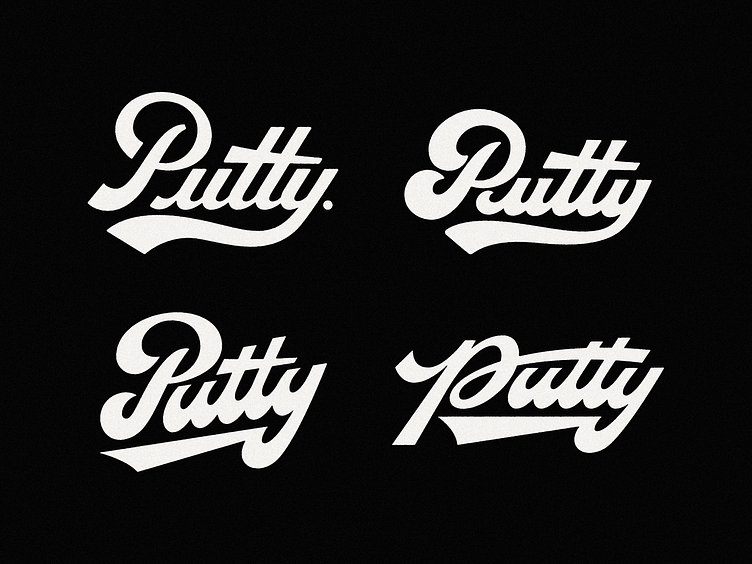 Putty Golf - Wordmarks by Alex Aperios on Dribbble