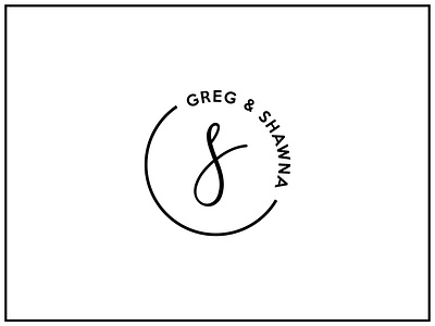 Shawna and Gregory's Wedding Symbol Final 1 concept logo mark process wedding