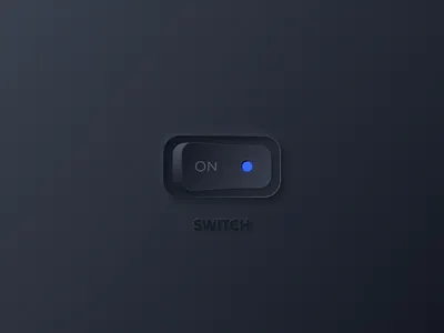 Switch art button design neomorphism skeuomorphic soft soft elements softui switch switch button switcher ui ui element uidesign