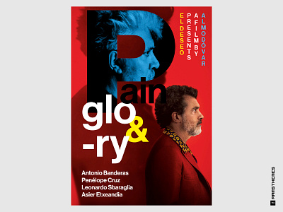 Pain and Glory (Pedro Almodóvar, 2019) Movie Poster almodovar antonio banderas biography cinema dada design desire drama graphic design movie poster movie posters movies neue haas grotesk poster art poster design posters spain typography vector