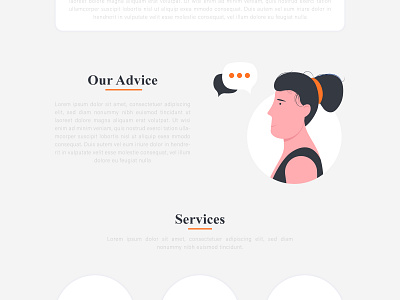 Our Advice Illustration branding caht character comment communication design feedback icon idea illustration kashif arif logo our advice section service social web web layout webdesign women