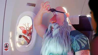 How Christmas Was Saved 3d b3d blender 3d design