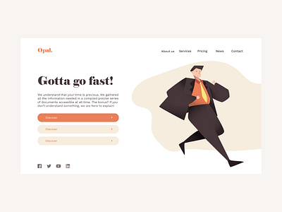 UI Illustrations 3 illustration landing page minimalist people ui website