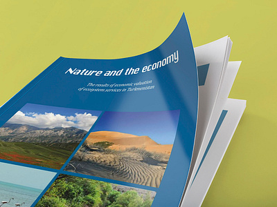 Nature and Economy Brochure 2015 brochure brochure design design layout typography undp undpproject