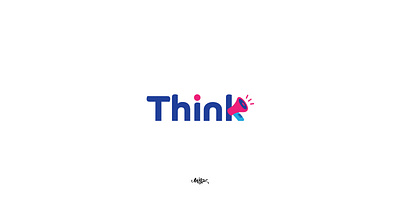 logo / think ( marketing ) brand branding idea identidade visual identity identity branding identity design illustration logo logo design magdyalasser magdyelasser marketing social media socialmedia thanks think شعار هوية