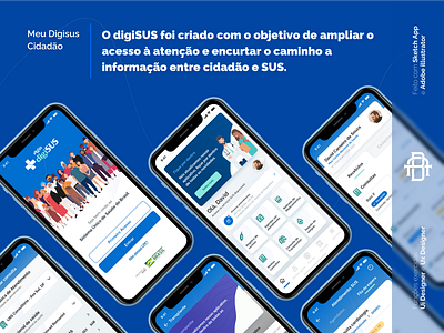 Meu Digisus - Cidadão android app doctor health illustration ios medicine mobile saúde ui ui design ux uxdesign