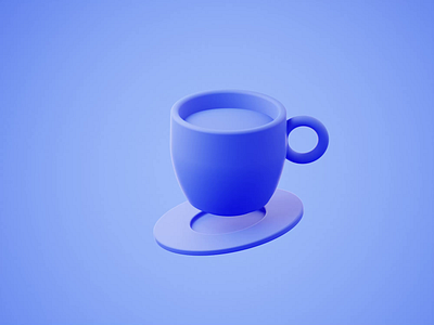 Coffee Up 3d 3d animation animated animation blender blender3d coffee cookie cookies icon icon design icondesign iconography illustration isometric