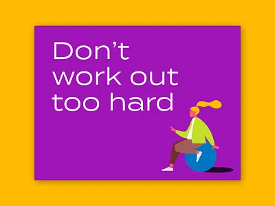 Human illustration practice colorful human illustration illustration poster typography