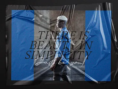 There is Beauty in Simplicity branding design display font editorial design font font bundle illustration lettering poster typography