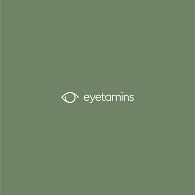 👀 eye logo logotype medical typography wellness wip