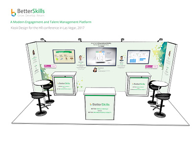 Kiosk design for a Conference in Las Vegas conference hr kiosk kiosk design las vegas