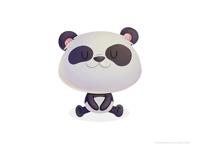 Panda cartoon cartoons character children cute illustration kidlitart kids mexico procreate