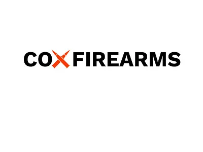 COX FIREARMS claen firearms logo.logotype neat sketch