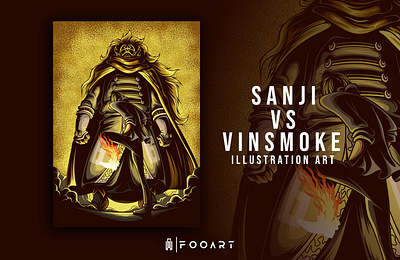 Sanji VS Vinsmoke Judge (ONEPIECE) action adventure animation anime anime studio art artist artwork characters design fanart graphicdesign illustration illustration artist inspired japan onepiece pirate super power vector