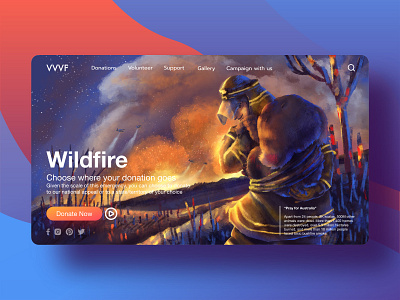 Firefighter helping koala bear australia background cartoon character concept firefighter illustration koala bear landscape procreate ui web design wildfire wildlife wildlife art