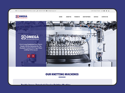 Omega ui ux design website website design