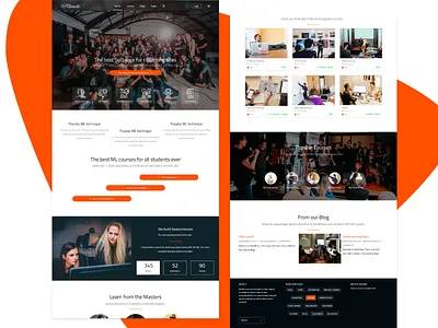 Donailo Site design designer designs education homepage landing learn site design student ui design uidesign uiuxdesign user experience user flow user interface uxdesign web web design webdesign website design